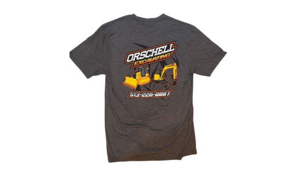 Orschell Excavating Shatter Perfect Tri Tee - Charcoal Grey