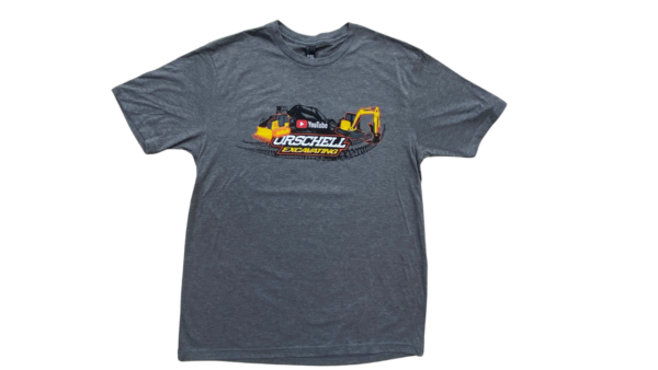 Orschell Excavating YouTube Tee - Dark Grey