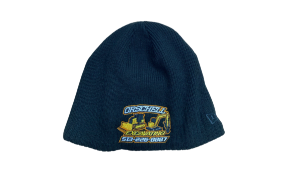 Orschell Excavating New Era Knit Beanie - Black