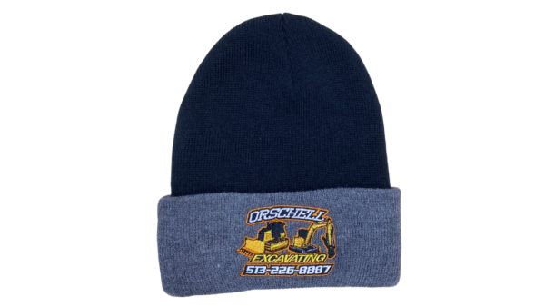 Orschell Excavating Fleece Lined Beanie - Black/Grey