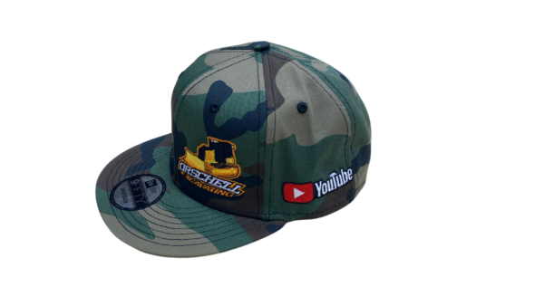 Orschell Excavating YouTube New Era Flat Bill Snapback Hat - Came