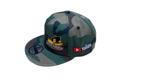 Orschell Excavating YouTube New Era Flat Bill Snapback Hat - Came