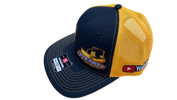 Orschell Excavating Tucker Snapback Hat - Gold/Black