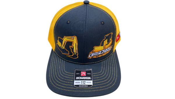 Orschell Excavating Tucker Snapback Hat - Gold/Black