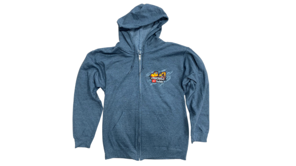 Orschell Excavating YouTube 2.0 Full Zip Hoody - Dark Grey