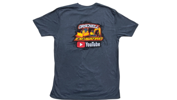 Orschell Excavating YouTube Tee - Dark Grey